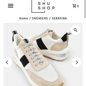 Shu Shop Serafina Sneakers Worn Once Boutique Purchased EUC Size 10